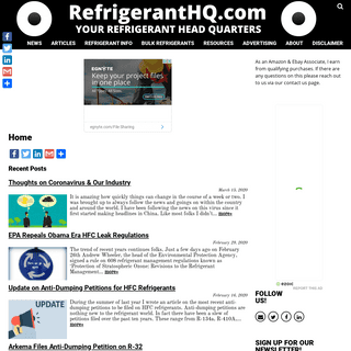 Refrigerant HQ - Your Refrigerant Head Quarters