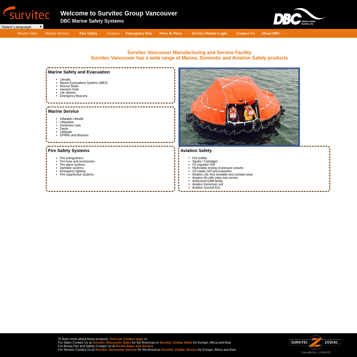 A complete backup of dbcmarine.com