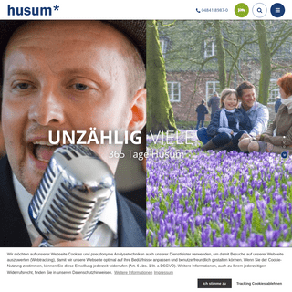 A complete backup of husum-tourismus.de