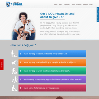 A complete backup of theonlinedogtrainer.com