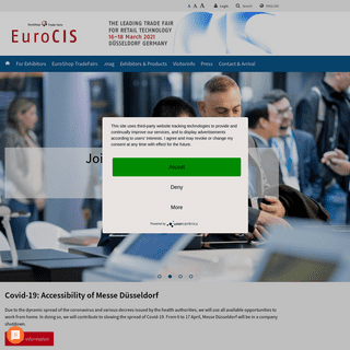 A complete backup of eurocis-tradefair.com