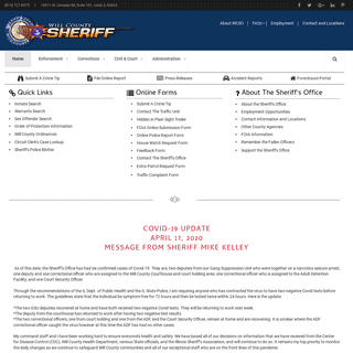 A complete backup of willcosheriff.org