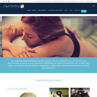 HypnoBirthing - Official Home of The Marie Mongan HypnoBirthing Method