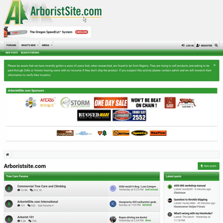 A complete backup of arboristsite.com