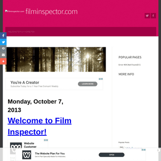 A complete backup of filminspector.com