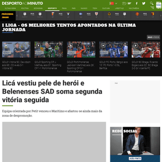 A complete backup of www.noticiasaominuto.com/desporto/1419513/lica-vestiu-pele-de-heroi-e-belenenses-sad-soma-segunda-vitoria-s