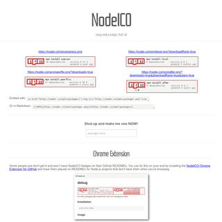 A complete backup of nodei.co