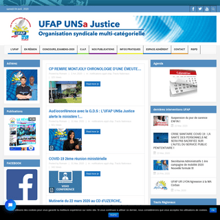 A complete backup of ufap.fr