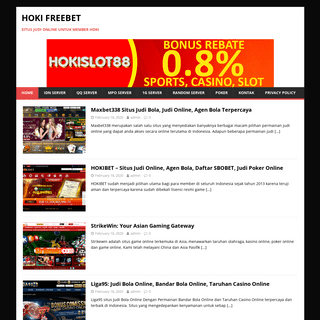 A complete backup of hokifreebet.info