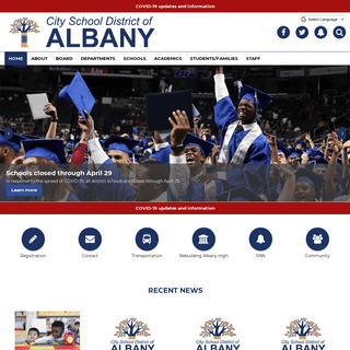 Welcome to Albany City Schools - City School District of Albany