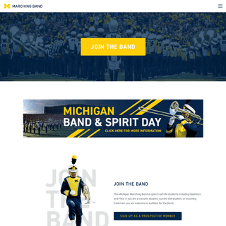 A complete backup of michiganmarchingband.com