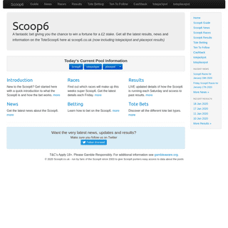 A complete backup of scoop6.co.uk