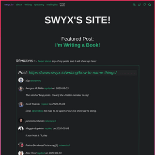 A complete backup of swyx.io