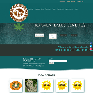 Home - Great Lakes Genetics - Cannabis Seed Bank