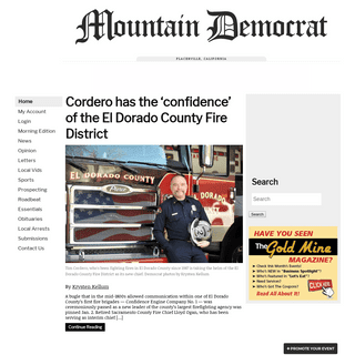 Mountain Democrat - California's Oldest Newspaper â€“ Est. 1851