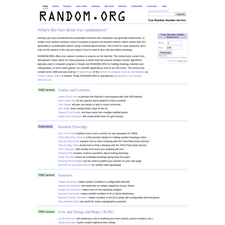 A complete backup of random.org