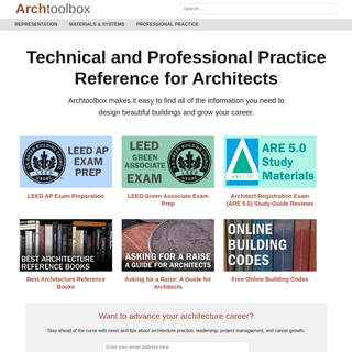 A complete backup of archtoolbox.com