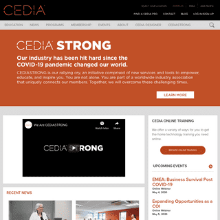 CEDIA - Home Technology Professional Association
