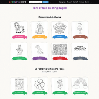 A complete backup of coloringhome.com