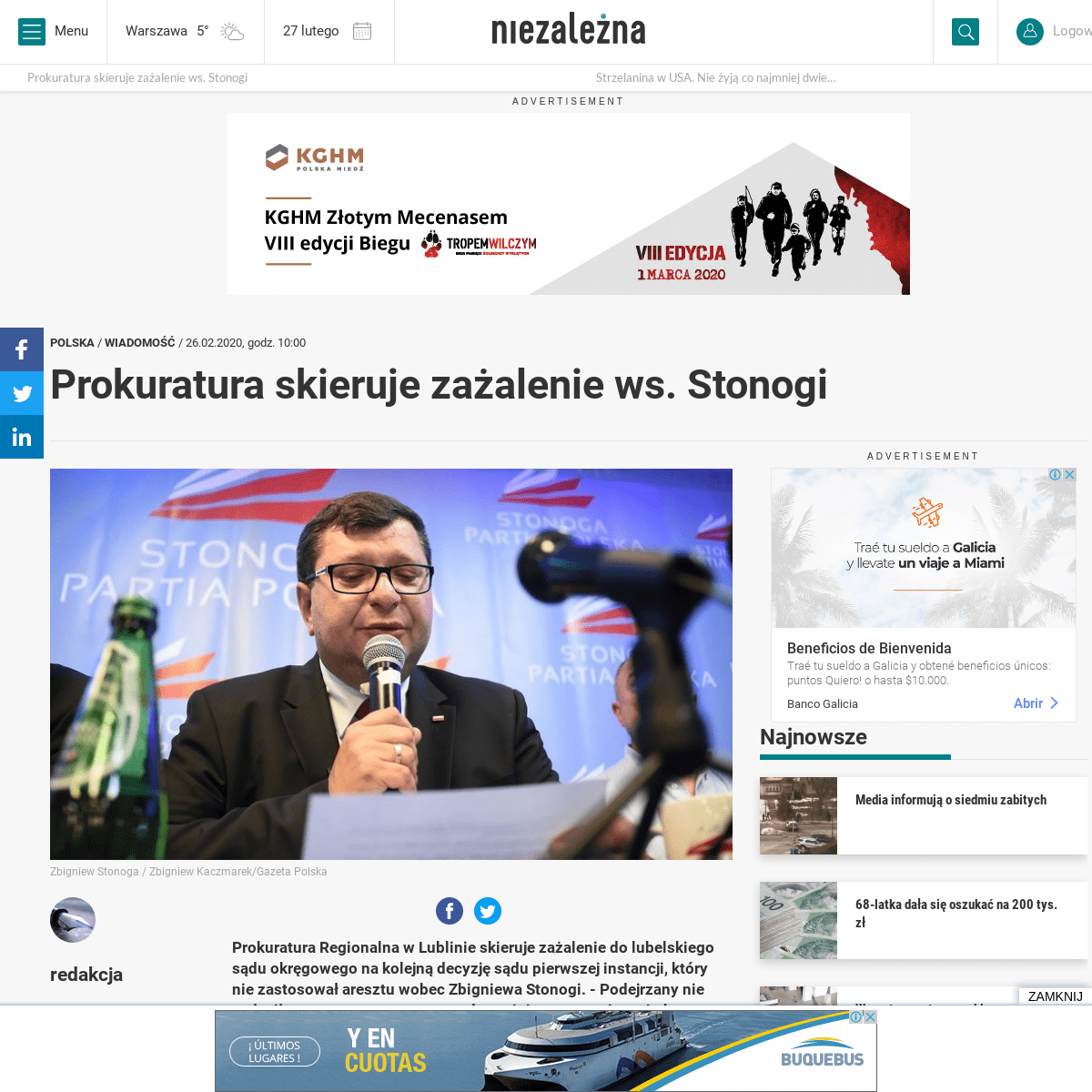 A complete backup of niezalezna.pl/312791-prokuratura-skieruje-zazalenie-ws-stonogi