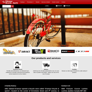 A complete backup of damourbicycle.com