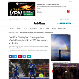 A complete backup of www.radiotimes.com/news/sport/2020-02-25/cardiff-nottingham-forest-championship/