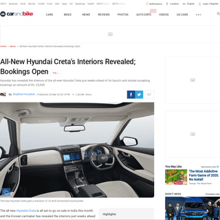A complete backup of auto.ndtv.com/news/all-new-hyundai-cretas-interiors-revealed-bookings-open-2188479