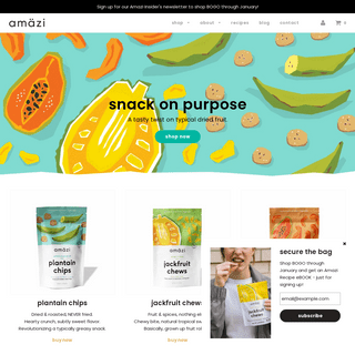 A complete backup of amazifoods.com