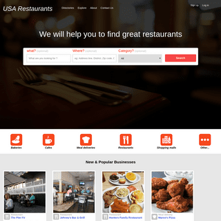 A complete backup of usarestaurants.info