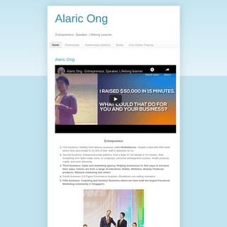 A complete backup of alaricong.com