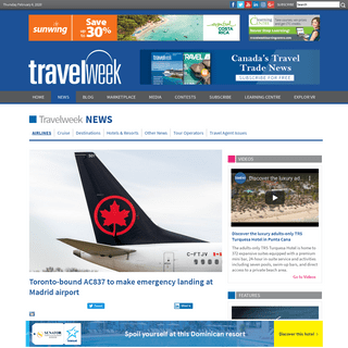 A complete backup of www.travelweek.ca/news/air-canada-flight-due-to-make-emergency-landing-in-madrid/