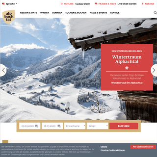 A complete backup of alpbachtal.at