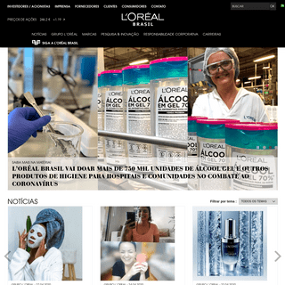 A complete backup of loreal.com.br