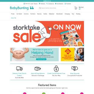 A complete backup of babybunting.com.au