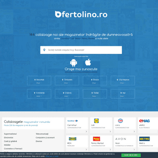 Ofertolino.ro - Vezi ultimele cataloage ÅŸi oferte speciale online din RomÃ¢nia
