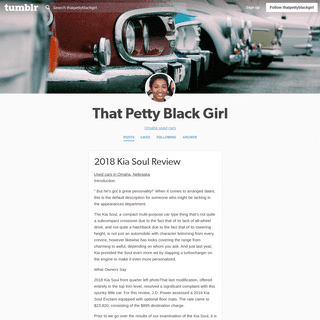 A complete backup of thatpettyblackgirl.tumblr.com