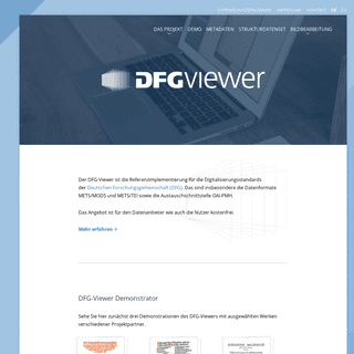 A complete backup of dfg-viewer.de