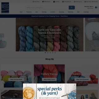 A complete backup of yarn.com