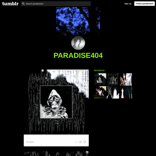 A complete backup of paradise4o4.tumblr.com