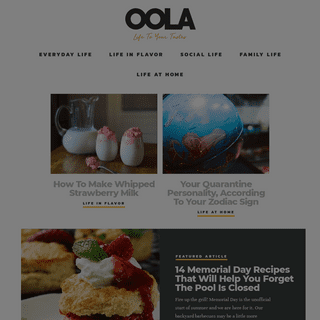 A complete backup of oola.com