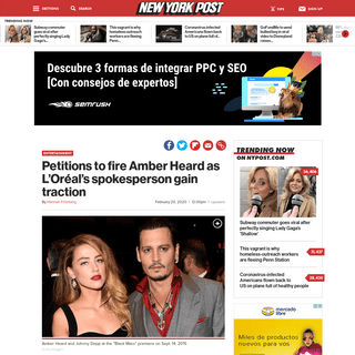A complete backup of nypost.com/2020/02/20/petitions-to-fire-amber-heard-as-loreals-spokesperson-gain-traction/