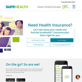 A complete backup of surehealth.ca
