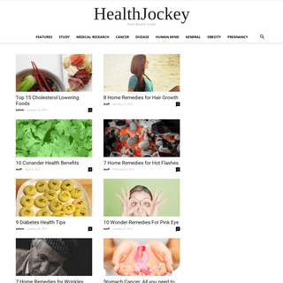 A complete backup of healthjockey.com