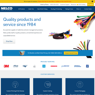A complete backup of nelcoproducts.com