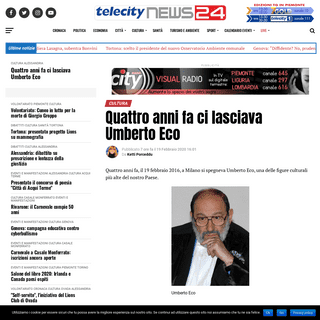 A complete backup of www.telecitynews24.it/cultura/umberto-eco-morte-anniversario/