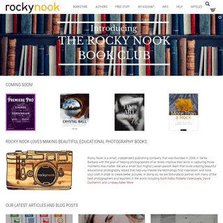 A complete backup of rockynook.com