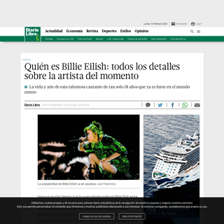 A complete backup of www.diariolibre.com/estilos/evergreen/quien-es-billie-eilish-todos-los-detalles-sobre-la-artista-del-moment