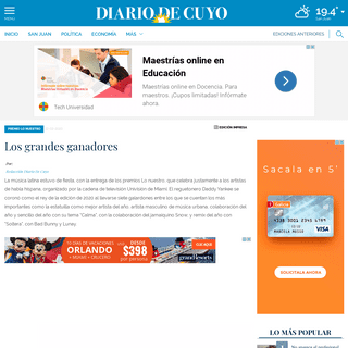 A complete backup of www.diariodecuyo.com.ar/espectaculos/Los-grandes-ganadores-20200221-0086.html
