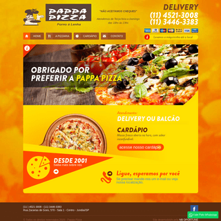 A complete backup of pappapizza.com.br