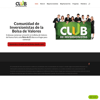 El Club de Inversionistas - El Club de Inversionistas